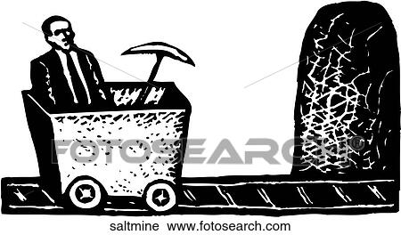 Clipart - Salt Mines. Fotosearch