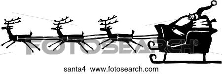 Santa 4 View Large Clip Art Graphic Clipart - Santa 4. Fotosearch