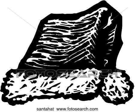 Santa Hat View Large Clip Art Graphic Clip Art - Santa Hat. Fotosearch