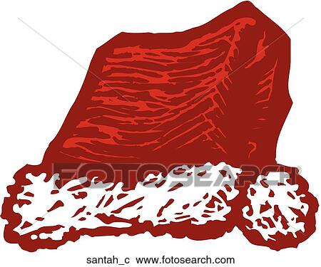 Clipart - Santa Hat. Fotosearch