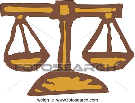 Clipart - Scales. Fotosearch