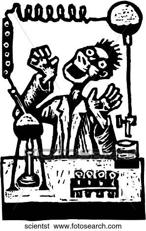 Clip Art - Scientist. Fotosearch
