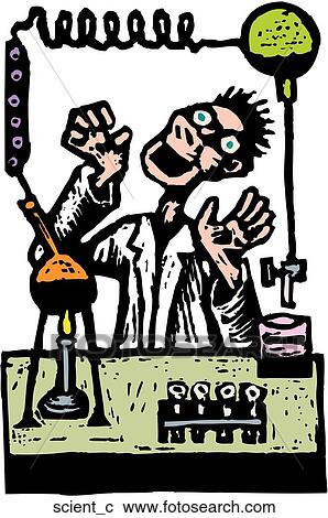 Scientist View Large Clip Art Graphic Clipart - Scientist. Fotosearch