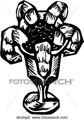 Shrimp 2 View Large Clip Art Graphic Clipart - Shrimp 2. Fotosearch