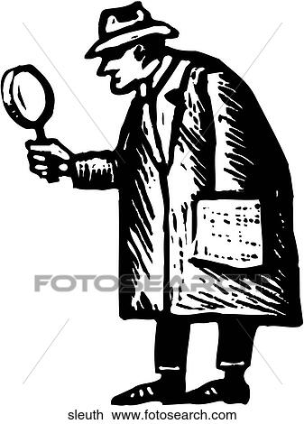 Sleuth View Large Clip Art Graphic Clipart - Sleuth. Fotosearch