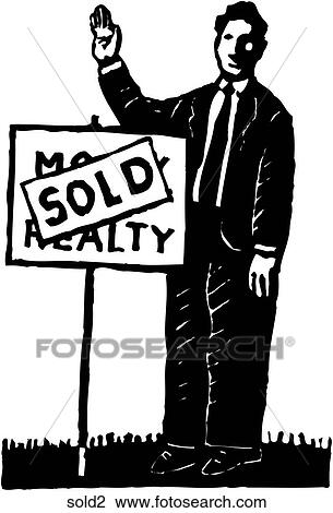 Sold 2 View Large Clip Art Graphic Clipart - Sold 2. Fotosearch