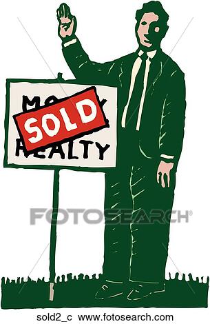 Clipart - Sold 2. Fotosearch