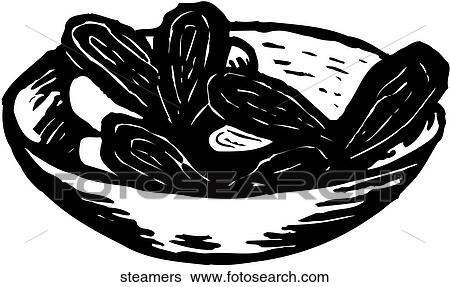 Steamers View Large Clip Art Graphic Clip Art - Steamers. Fotosearch