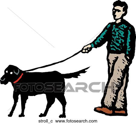 Clipart - Stroll. Fotosearch
