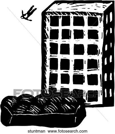 Stuntman View Large Clip Art Graphic Clipart - Stuntman. Fotosearch