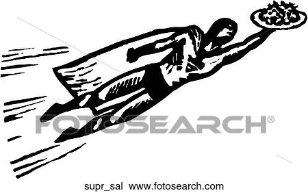 Super Salad View Large Clip Art Graphic Clipart - Super Salad. Fotosearch