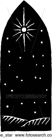 The North Star View Large Clip Art Graphic Clipart - The North Star. Fotosearch
