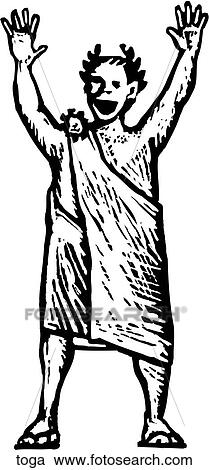 Clipart - Toga. Fotosearch