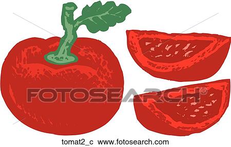 Clipart - Tomato 2. Fotosearch