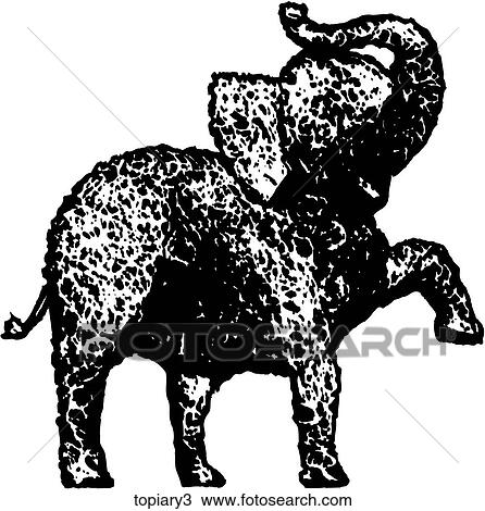 Topiary 3 View Large Clip Art Graphic Clipart - Topiary 3. Fotosearch