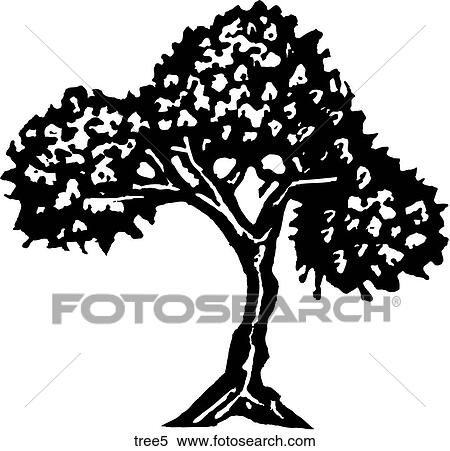 Tree 5 View Large Clip Art Graphic Clipart - Tree 5. Fotosearch