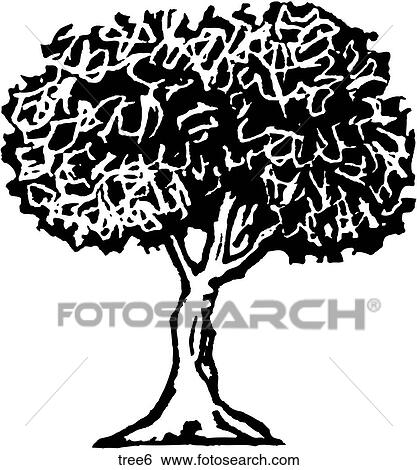 Tree 6 View Large Clip Art Graphic Clip Art - Tree 6. Fotosearch