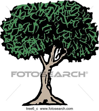 Clipart - Tree 6. Fotosearch