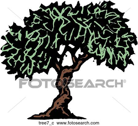 Clipart - Tree 7. Fotosearch