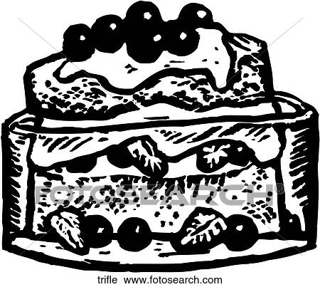 Clipart - Trifle. Fotosearch