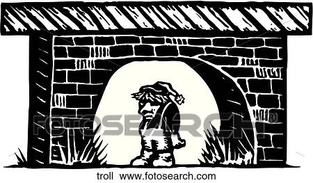 Clipart - Troll. Fotosearch