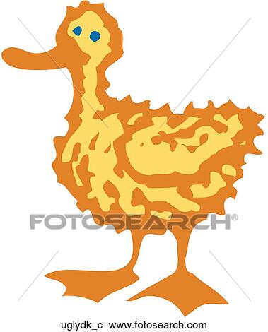Clipart - Ugly Duckling. Fotosearch