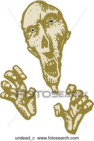 Clipart - Undead. Fotosearch