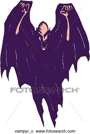 Clipart - Vampyre. Fotosearch