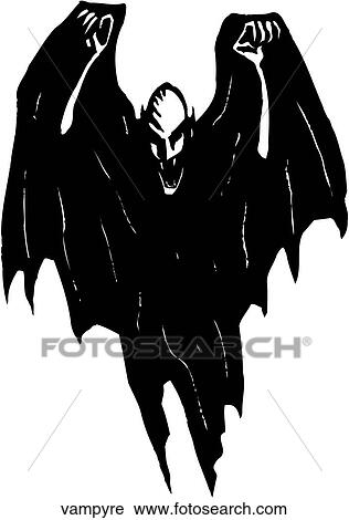 Vampyre View Large Clip Art Graphic Clipart - Vampyre. Fotosearch
