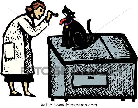 Vet View Large Clip Art Graphic Clipart - Vet. Fotosearch