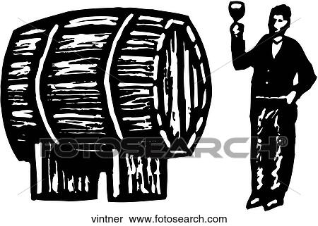 Vintner View Large Clip Art Graphic Clipart - Vintner. Fotosearch