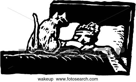 Clipart - Wake Up. Fotosearch