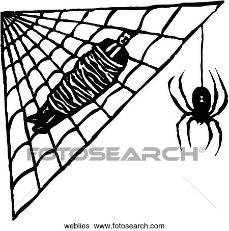 Web of Lies View Large Clip Art Graphic Clip Art - Web of Lies. Fotosearch