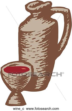 Clipart - Wine. Fotosearch