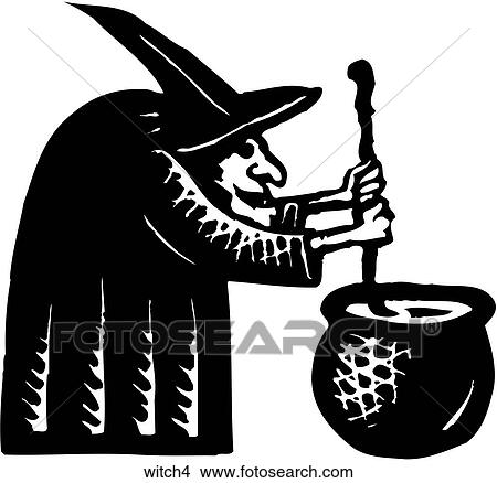 Witch 4 View Large Clip Art Graphic Clipart - Witch 4. Fotosearch