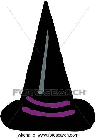 Clipart - Witch Hat. Fotosearch