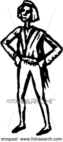 Clip Art - Xmas Past. Fotosearch