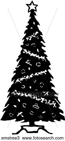 Clipart - Xmas Tree 3. Fotosearch