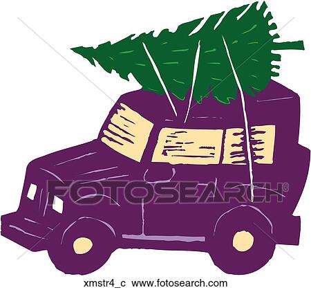 Clipart - Xmas Tree 4. Fotosearch