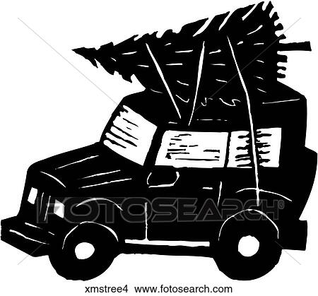 Clipart - Xmas Tree 4. Fotosearch