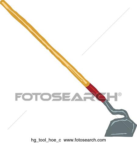 道具 くわ クリップアート 切り張り イラスト 絵画 集 Hg Tool Hoe C Fotosearch