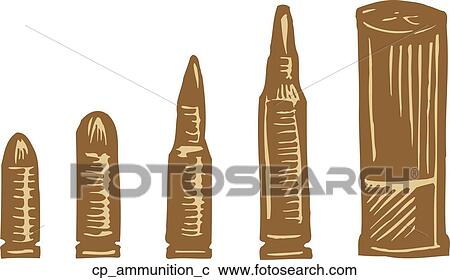 Clipart - ammunition. Fotosearch