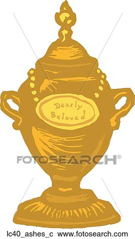 Ashes View Large Clip Art Graphic Clipart - Ashes. Fotosearch