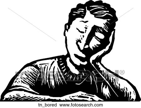 Clipart - Bored. Fotosearch