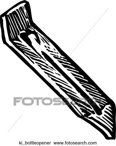 Clipart - Bottle Opener. Fotosearch