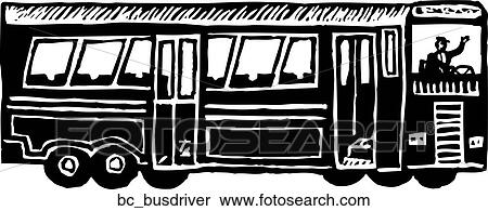 Clipart - Busdriver. Fotosearch