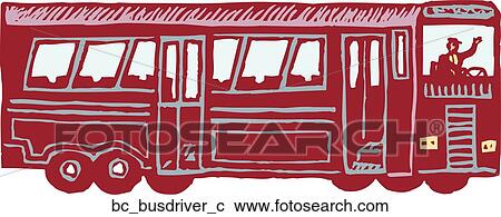 Busdriver View Large Clip Art Graphic Clipart - Busdriver. Fotosearch