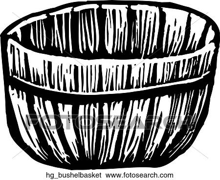 Bushel Basket View Large Clip Art Graphic Clip Art - Bushel Basket. Fotosearch
