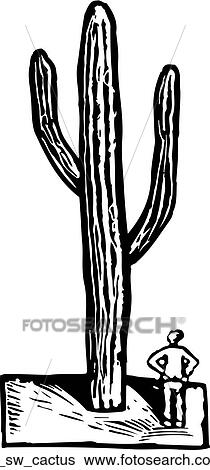 cactus View Large Clip Art Graphic Clip Art - cactus. Fotosearch