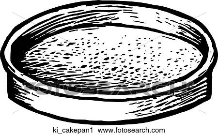 Cake Pan 1 View Large Clip Art Graphic Clipart - Cake Pan 1. Fotosearch